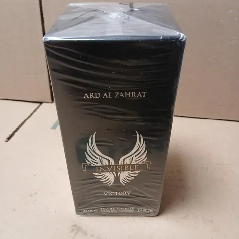 BOXED AND SEALED ARD AL ZAHRAT INVISIBLE VICTORY EAU DE TOILETTE 100ML