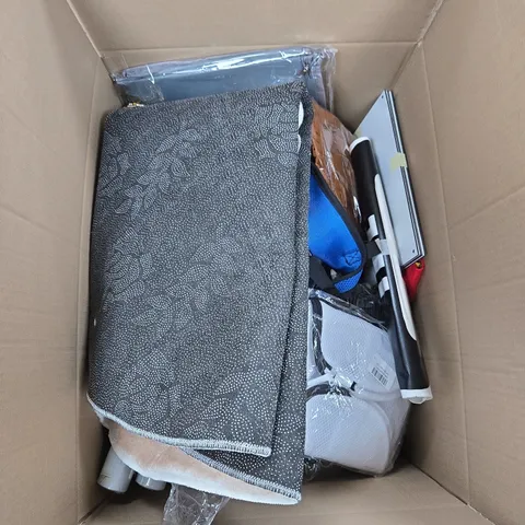 BOX OF APPROXIMATELY 15 ASSORTED ITEMS TO INCLUDE: WATER FILTER