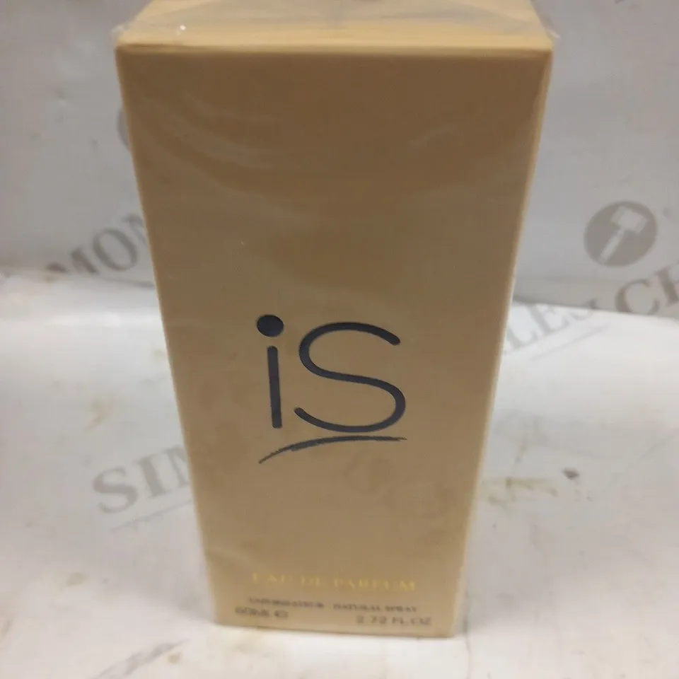 BOXED AND SEALED IS EAU DE PARFUM 80ML