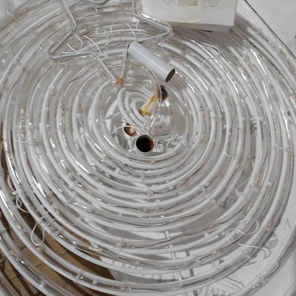 CHRISTMAS BEST INDOOR/OUTDOOR RAINBOW SPIRAL LIGHTUP TREE