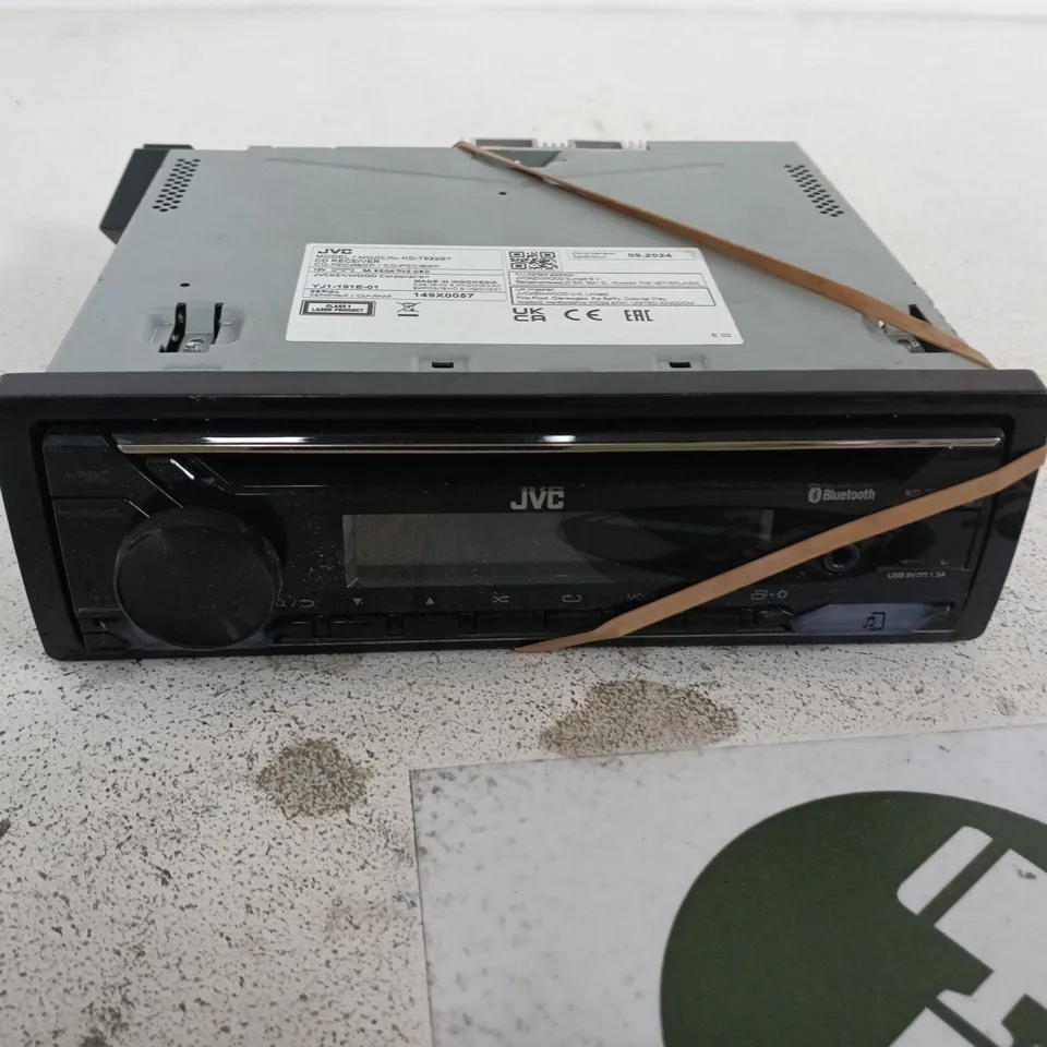JVC KD-T822BT CD RECEIVER WITH BLUETOOTH – CAR STEREO
