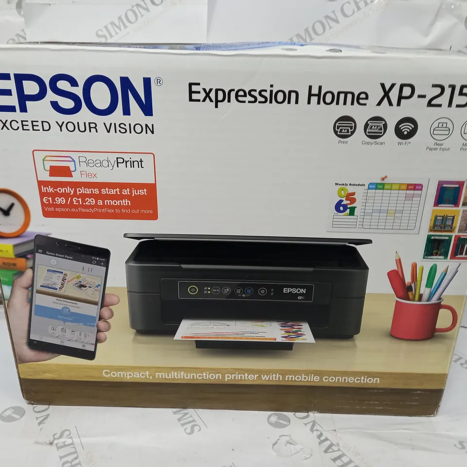 BOXED EPSON EXPRESSION HOME XP-2150 PRINTER