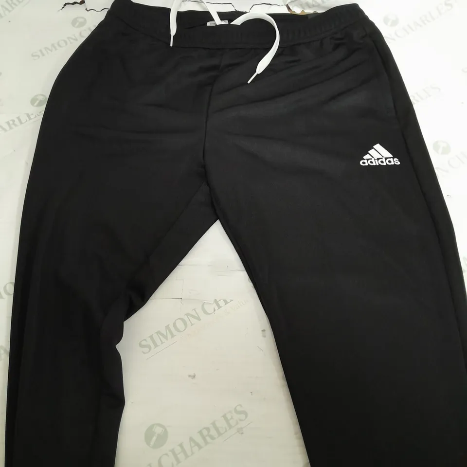 ADIDAS SLIM FIT IN BLACK PANTS - LARGE