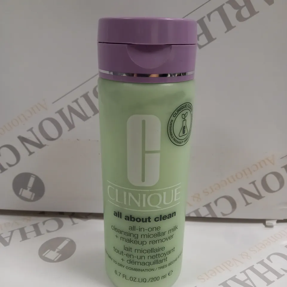CLINIQUE ALL IN ONE CLEANSING MICELLAR MILK FOR DRY/COMBINATION SKIN 200ML