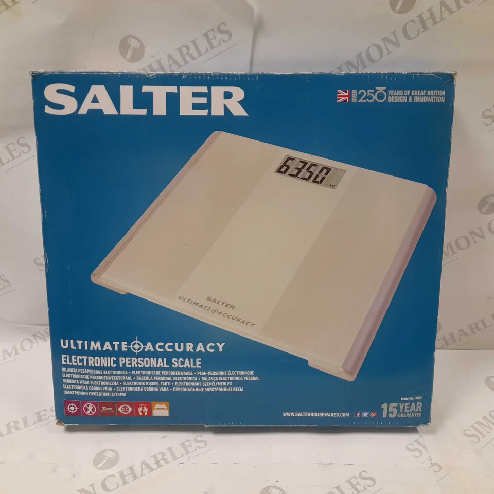 SALTER ELECTRONIC PERSONAL SCALE