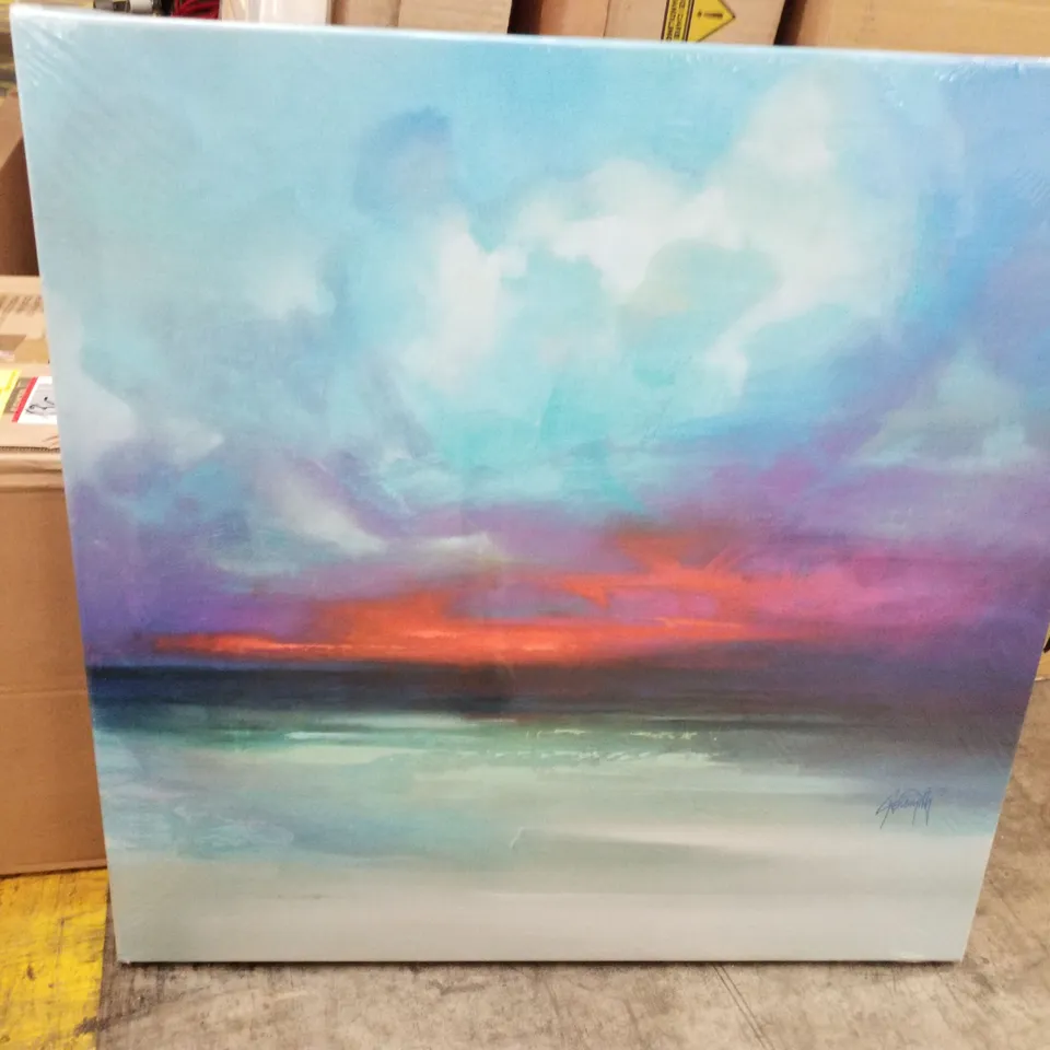 HEBRIDEAN TRANQUILITY BY SCOTT NAISMITH - WRAPPED CANVAS PAINTING 