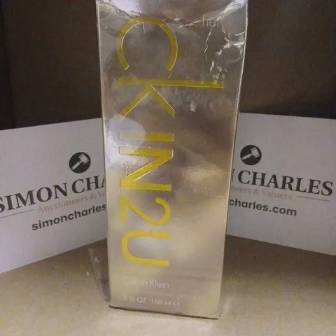 BOXED AND SEALED CALVIN KLEIN CKIN2U FOR HER EAU DE TOILETTE 150ML