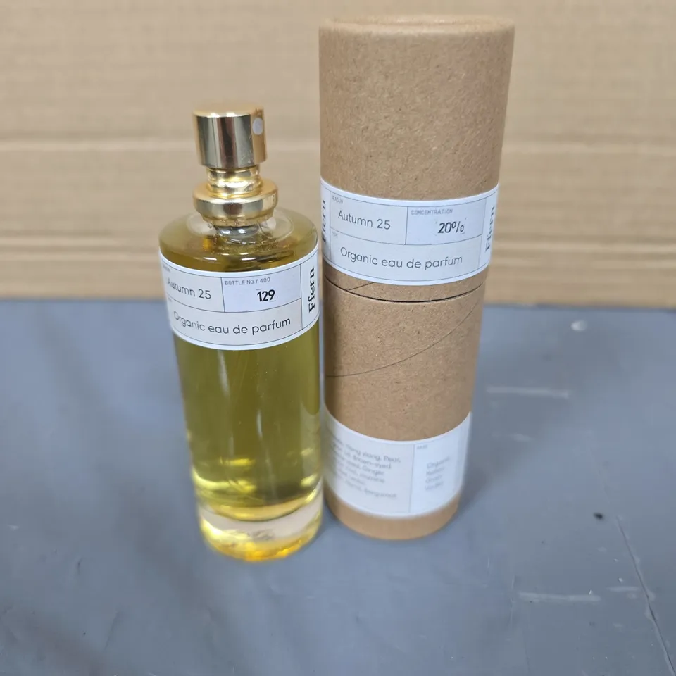 AUTUMN 25 ORGANIC EAU DE PARFUM – 1 FL OZ (30 ML) BOTTLE (VERIFY MODEL)