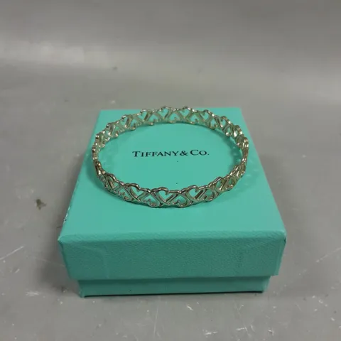 TIFFANY & CO HEART BANGLE 
