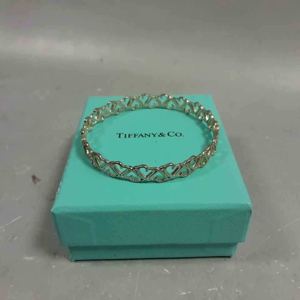 TIFFANY & CO HEART BANGLE 