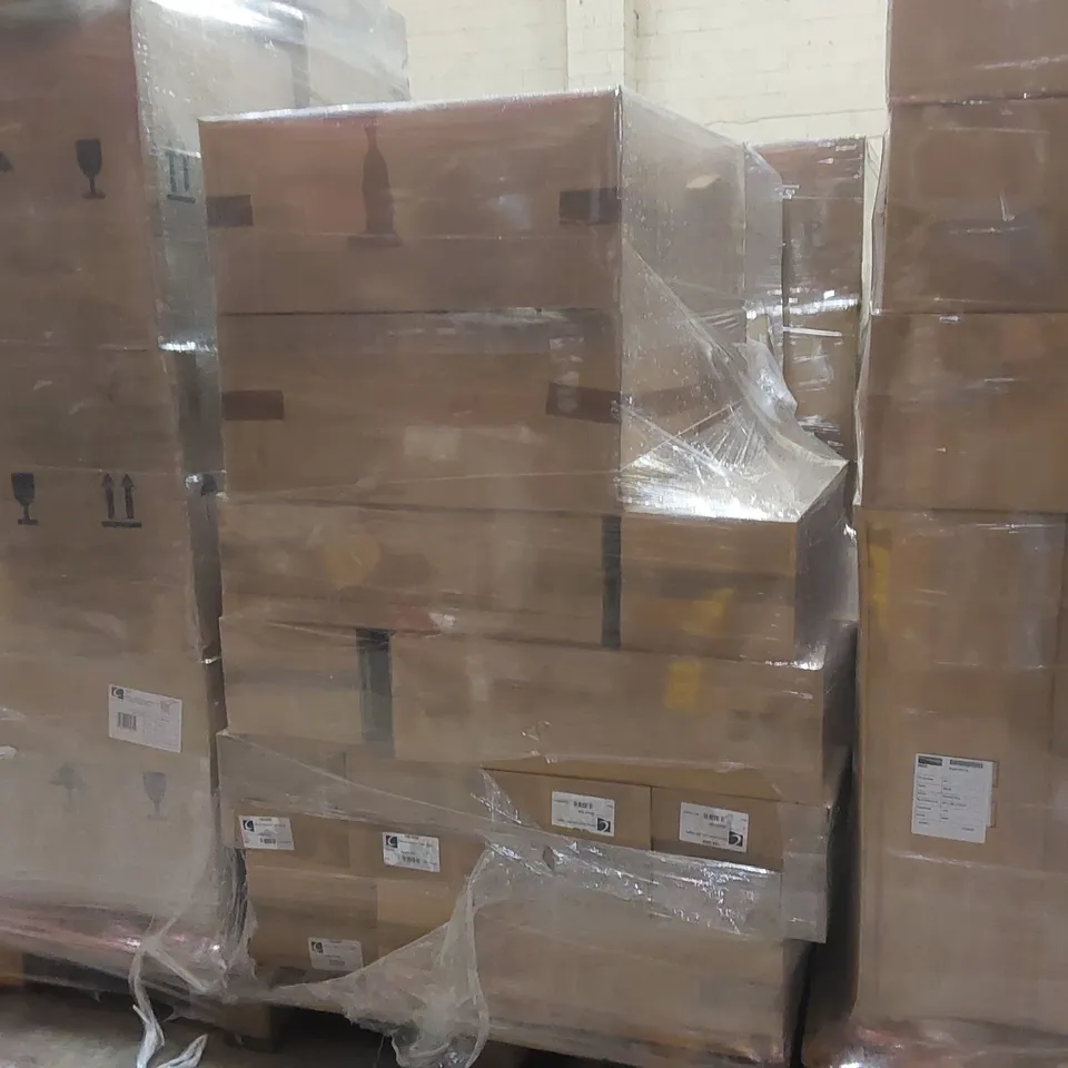 PALLET CONTAINING A LARGE QUANTITY OF ASSORTED BATHROOM FURNITURE PARTS INCLUDING: CALYPSO WALL UNITS, CALYPSO BASE CARCASSES ECT