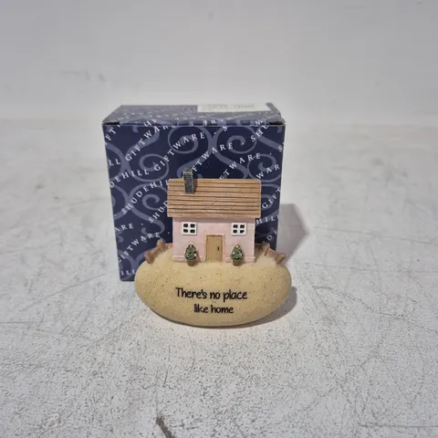 LOT OF 72 AS NEW SHUDEHILL PEBBLE LANE COTTAGE ORNAMENTS IN PINK