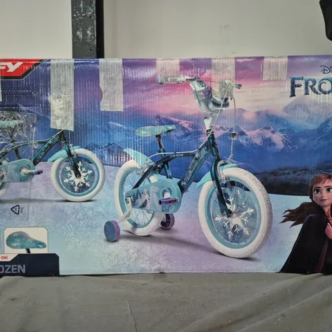 BOXED HUFFY 16" FROZEN BIKE - COLLECTION ONLY