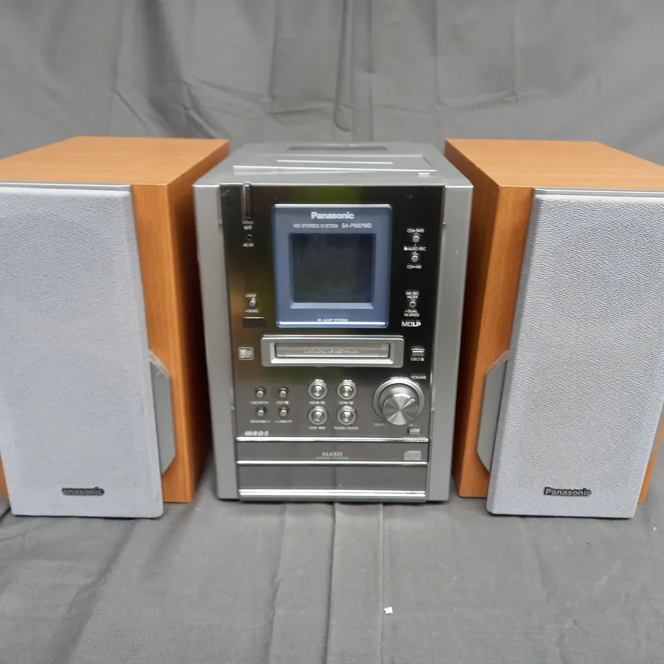 PANASONIC MD STEREO SYSTEM