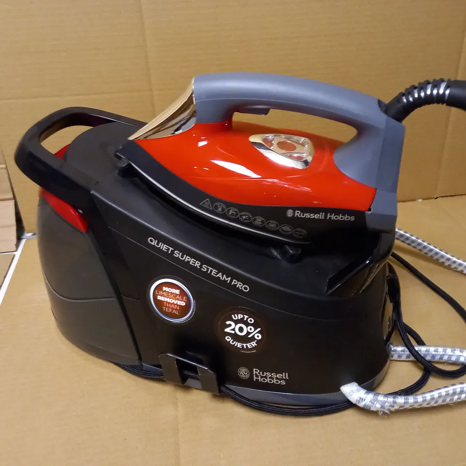 RUSSELL HOBBS QUIET SUPER STEAM PRO IRON