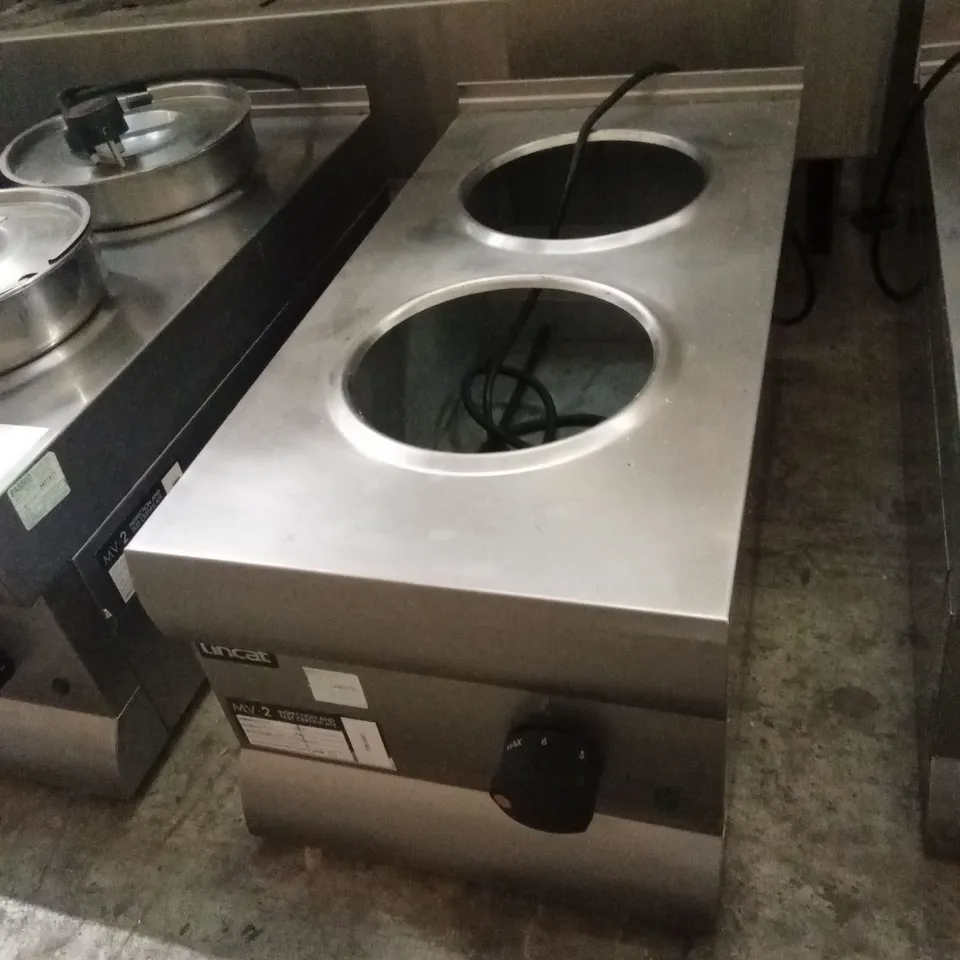 LINCAT BS3 SILVERLINK ELECTRIC COUNTER-TOP DRY HEAT BAIN MARIE 2-POT