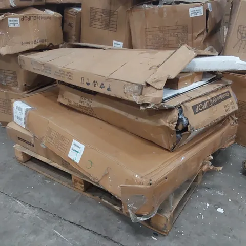 PALLET OF ASSORTED FURNITURE PARTS