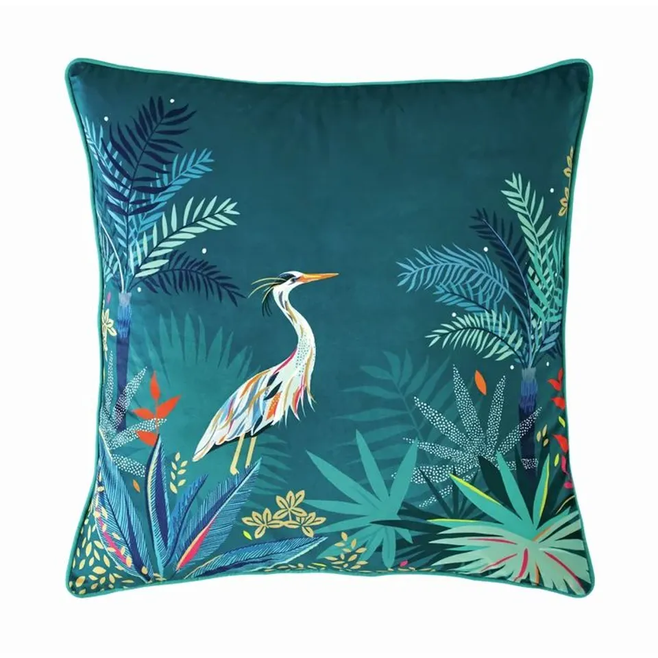 BAGGED HERON FEATHER CUSHION WITH FILLING 