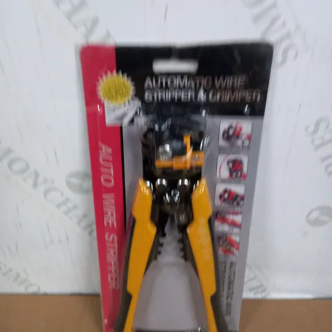 AUTOMATIC WIRE STRIPPER AND CRIMPER