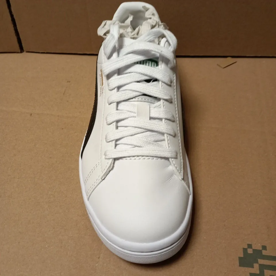 UNBOXED PAIR OF PUMA COURT STAR SHOES IN WHITE - UK 3.5