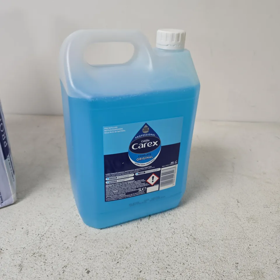CAREX PROFESSIONAL ORIGINAL HAND WASH – 2 X 5L REFILL BOTTLES