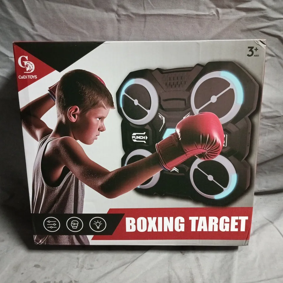 MUSICAL BOXING TARGET – BOXED TOY