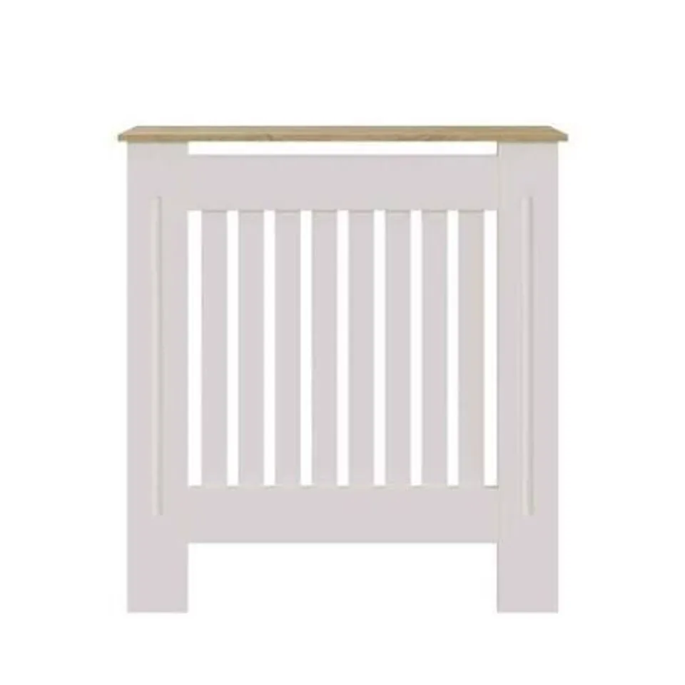BRAND NEW BOXED LONGSLOW RADIATOR COVER - SMALL, WHITE