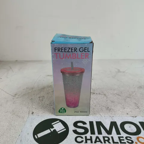 FREEZER GEL TUMBLER 21OZ BOXED PINK