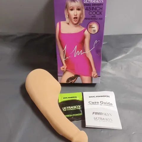 DOC JOHNSON TRANSGIRL LENA MOON 4.5"DILDO WITH PENETRABLE HOLE