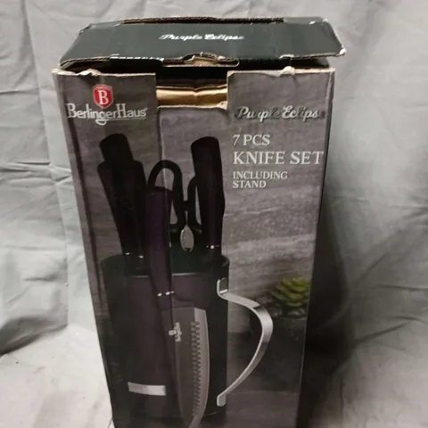 BERLINGER HAUS PURPLE ECLIPSE KNIFE SET