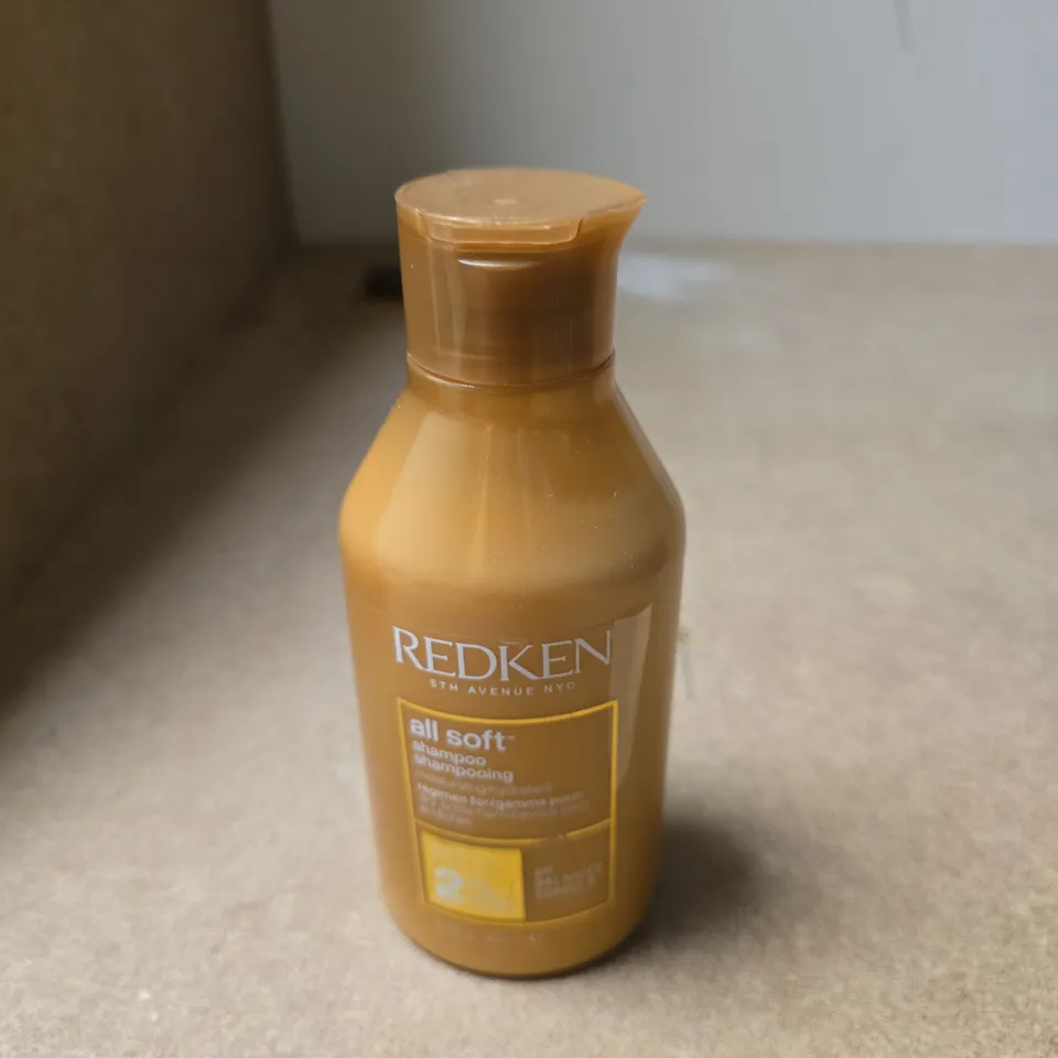 REDKEN ALL SOFT SHAMPOO – BROWN BOTTLE - 300ML