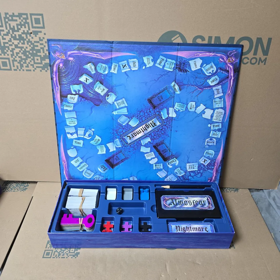ATMOSFEAR: THE VIDEO BOARD GAME – MASTER GAME SET (BLUE BOX)