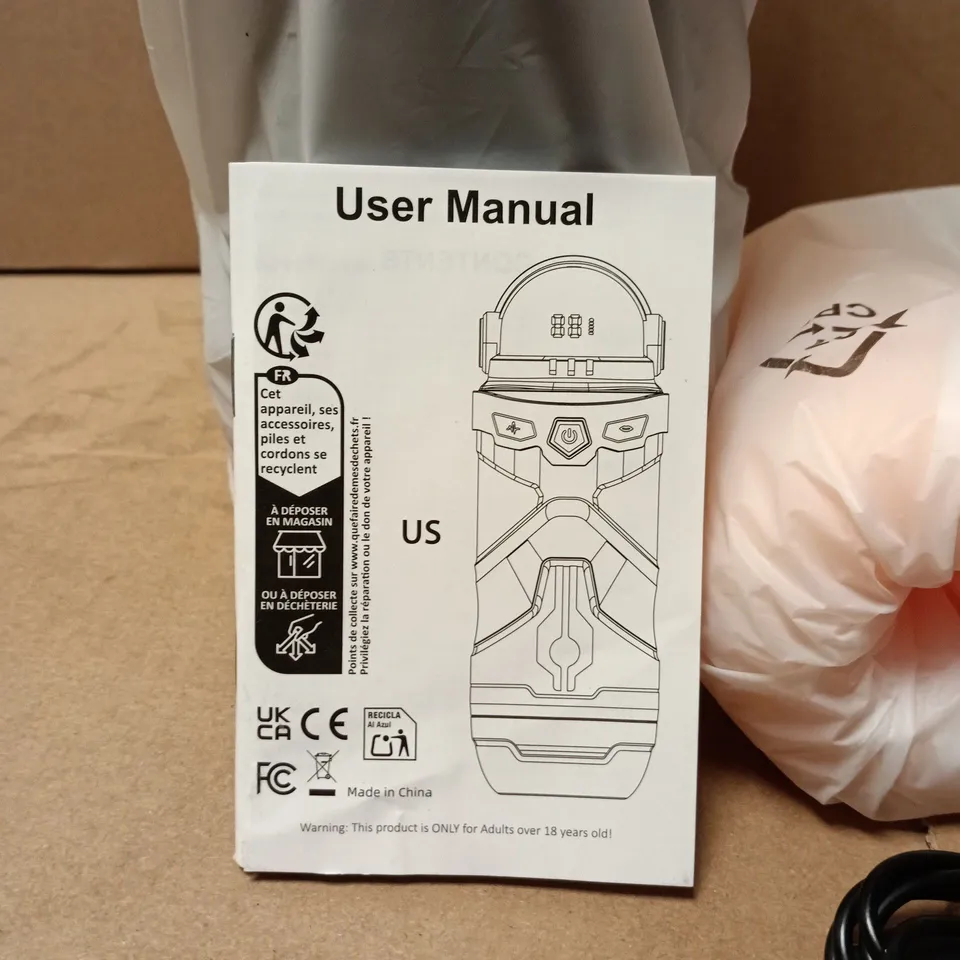 BOXED JAHUNO MALE MASTURBATION DEVICE