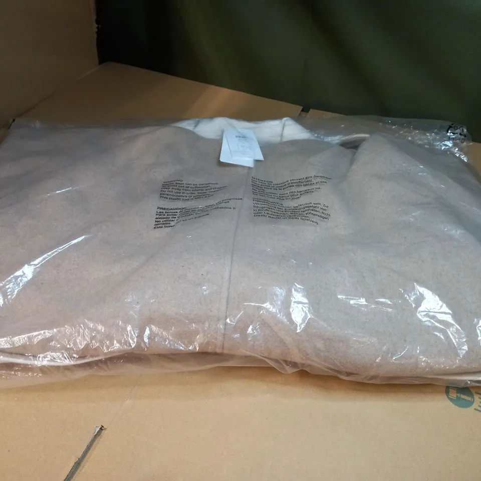 PACKAGED VILA NEUTRAL WOOL COAT 