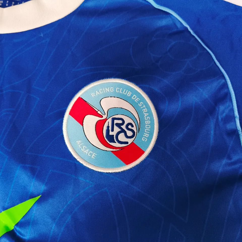  RC STRASBOURG ALSACE FOOTBALL SHIRT – BLUE (MEN'S)- SIZE S