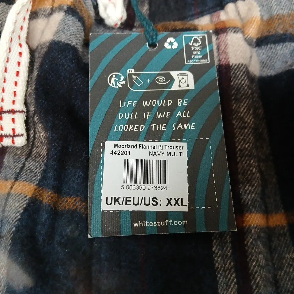 WHITE STUFF MOORLAND FLANNEL PJ TROUSERS - XXL