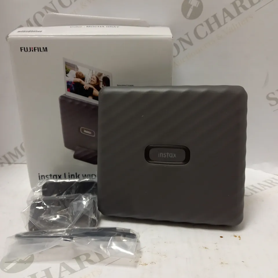 FUJIFILM INSTAX LINK WIDE PRINTER - MOCHA GRAY RRP £139.99