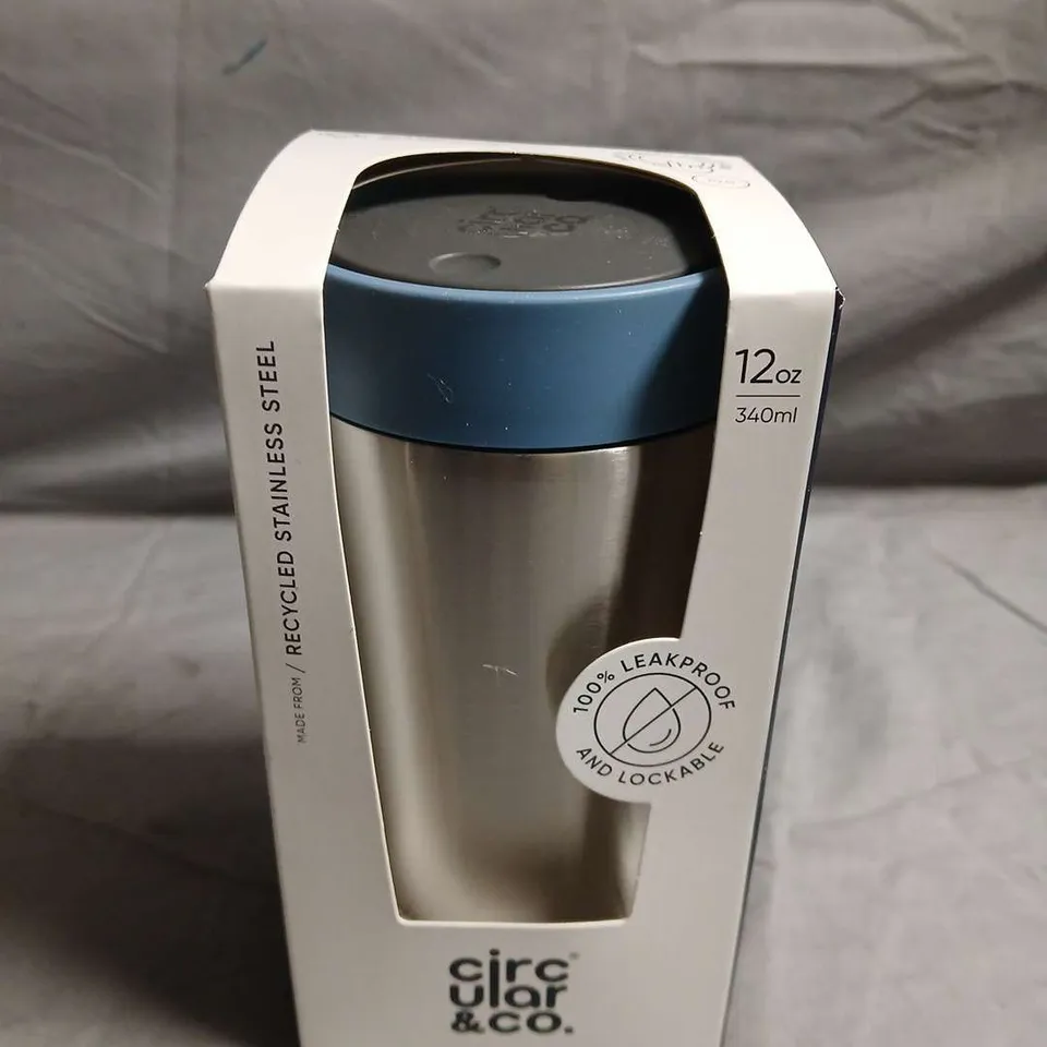 CIRCULAR&CO STAINLESS STEEL REUSABLE CUP - 340ML 