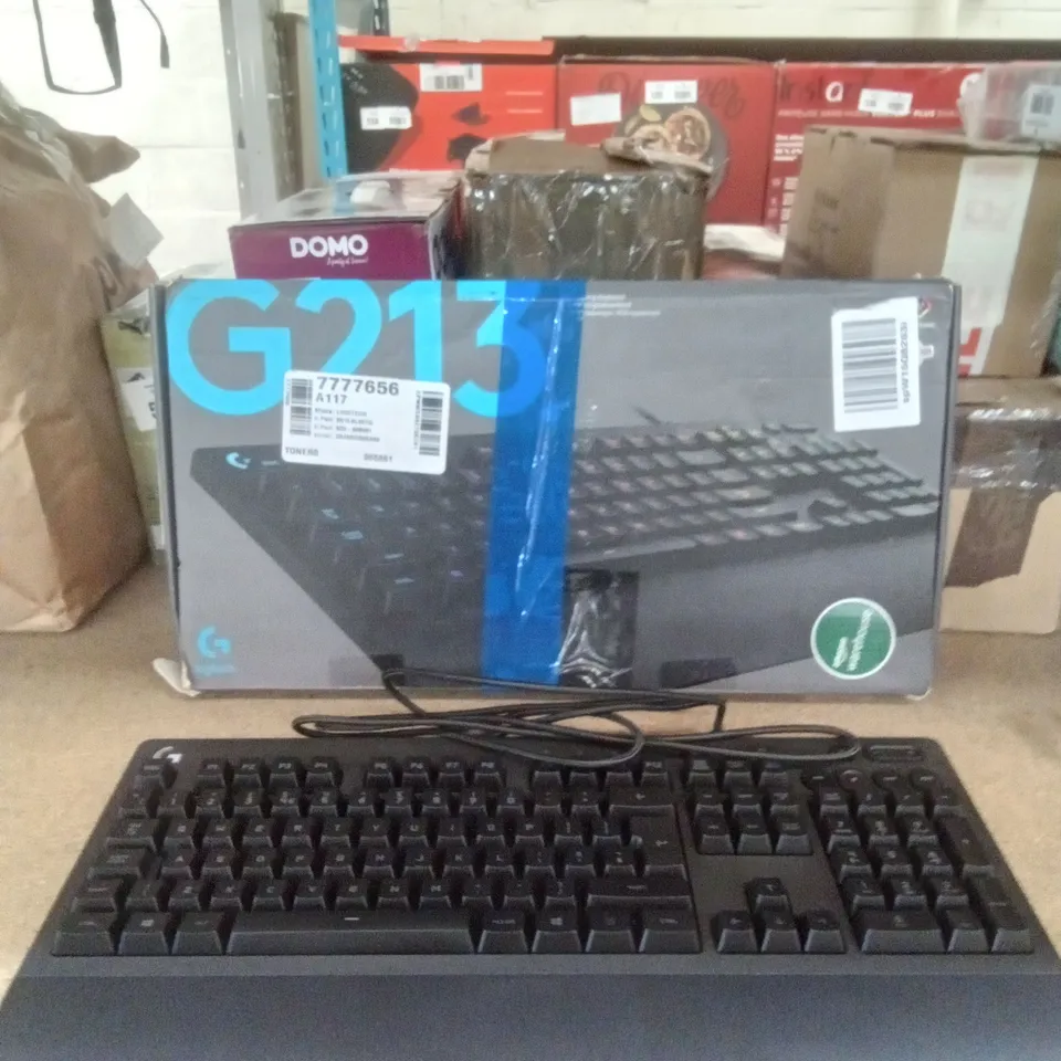 BOXED LOGITECH G213 GAMING KEYBOARD 