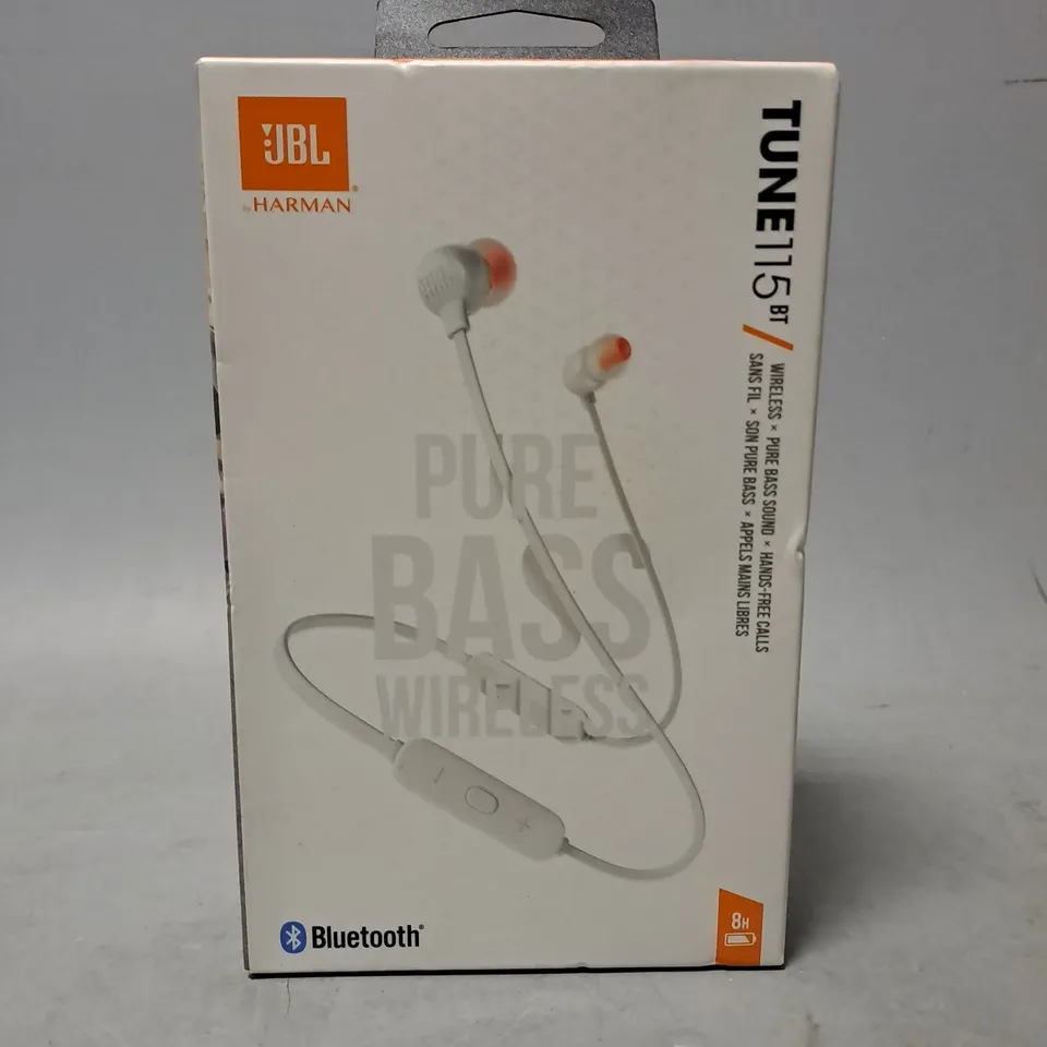 BOXED JBL TUNE 115 BT EARBUDS 