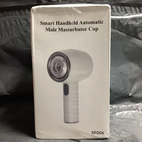 BOXED SMART HANDHELD AUTOMATIC MALE MASTURBATOR CUP – XF006