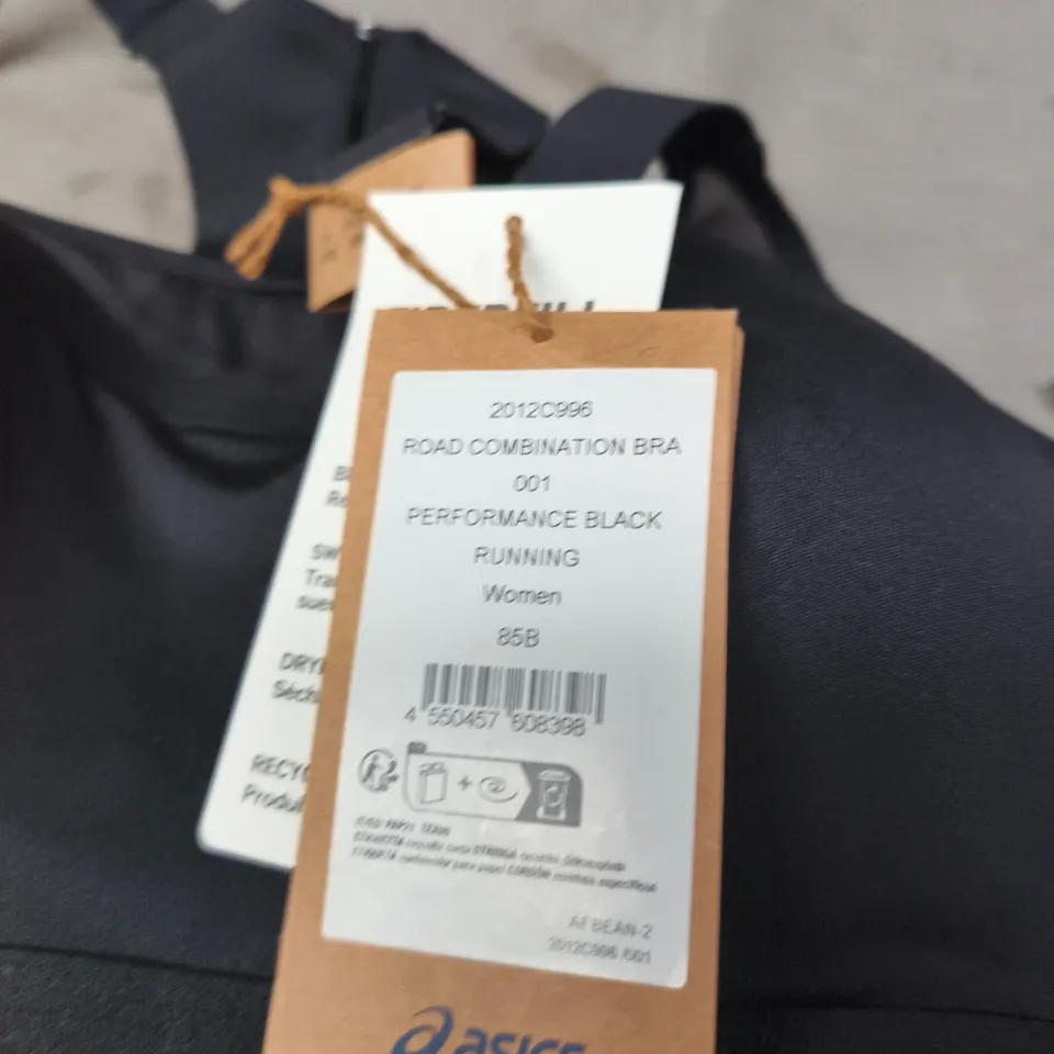 ASICS ROAD RUNNING SPORTS BRA – WOMEN, BLACK, UK 34B 