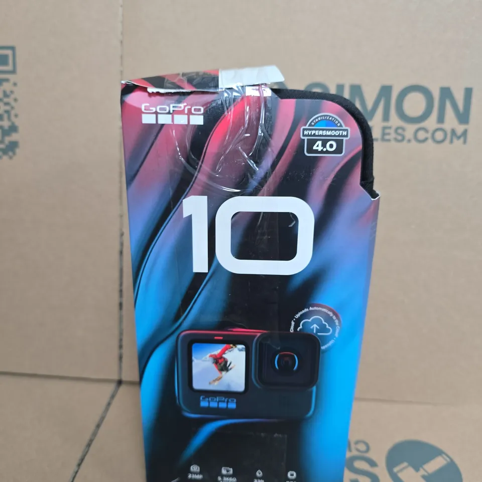 GOPRO HERO10 BLACK ACTION CAMERA