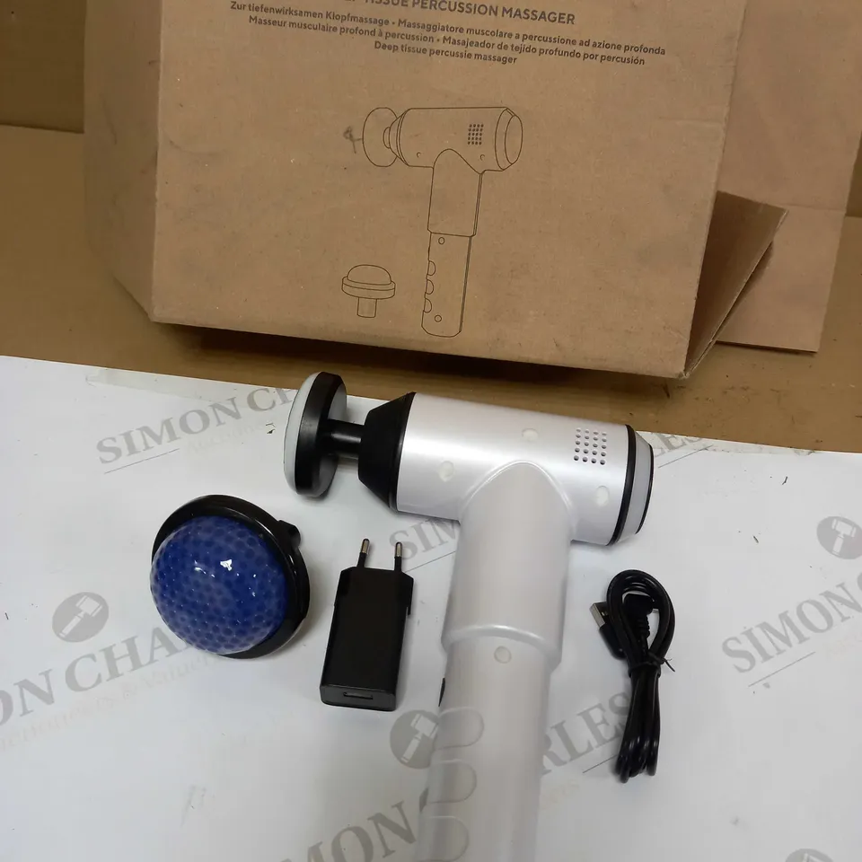 HOMEDICS THERMAL PRO DEEP TISSUE PERCUSSION MASSAGER
