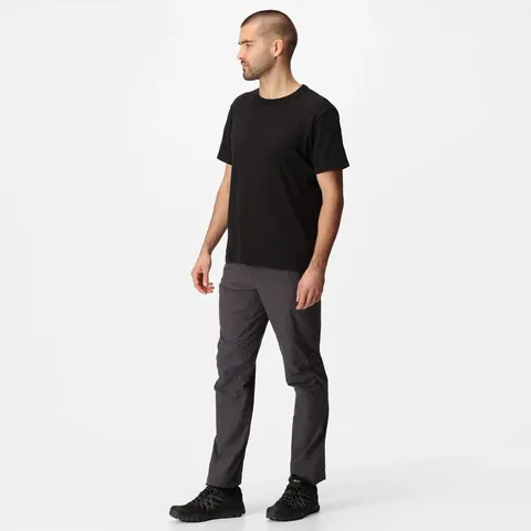 BRAND NEW REGATTA HIGHTON MENS TROUSERS SEAL GREY UK 34" INSIDE LEG 30"