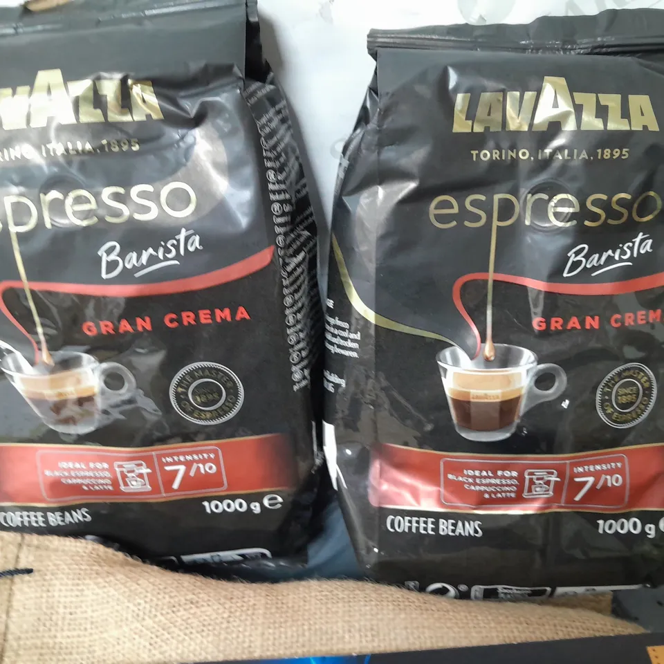 LOT OF 5 ASSORTED PACKS OF COFFEE INCLUDES LAVAZZA ESPRESSO AND THIRD WAVE BEANS
