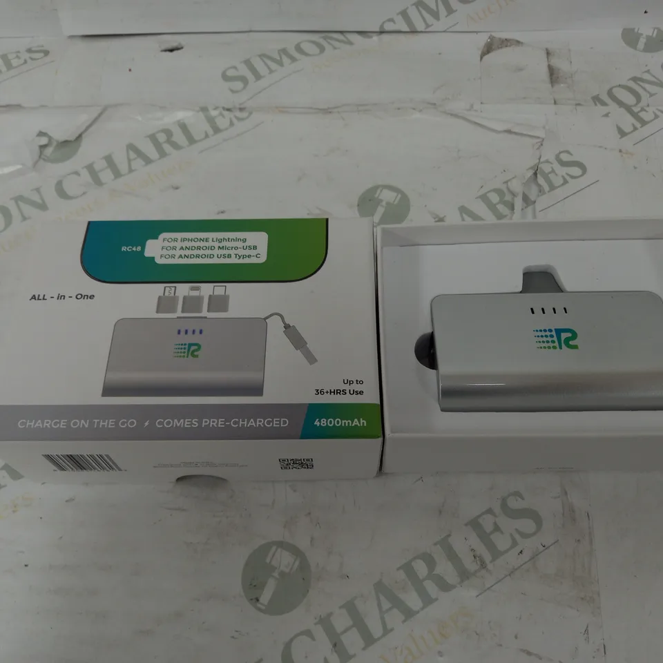 BOXED RUSH CHARGE UNIVERSE PORTABLE CHARGER