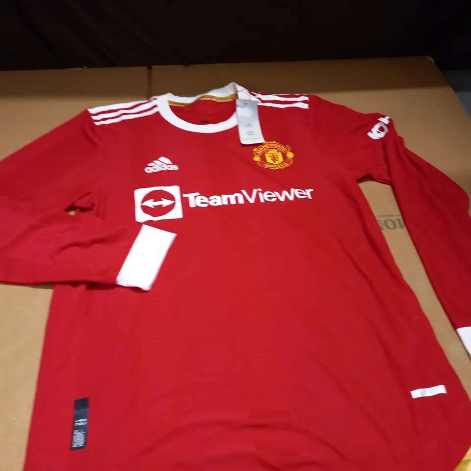 MANCHESTER UNITED F.C. LONG SLEEVE JERSEY - M