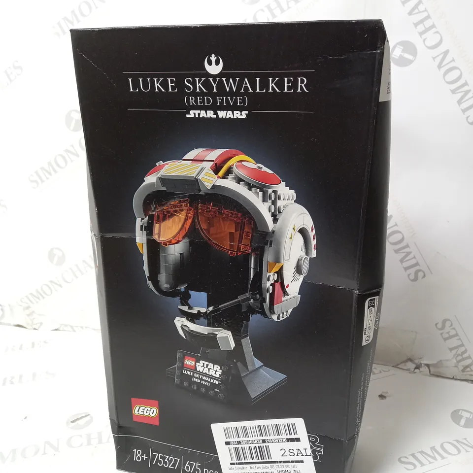 LEGO STAR WARS LUKE SKYWALKER RED FIVE HELMET [SET 75327] RRP £54.99