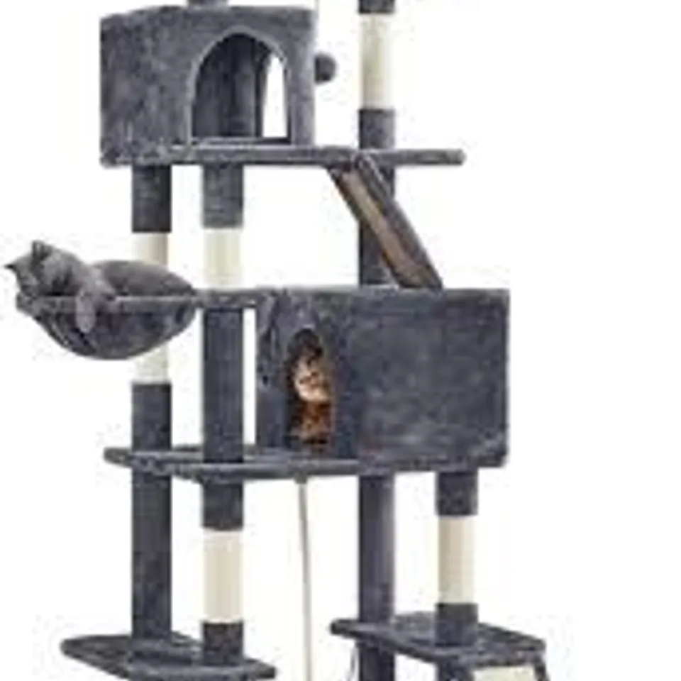 BOXED YAHEETECH 82.5IN LARGE CAT TREE (1 BOX)